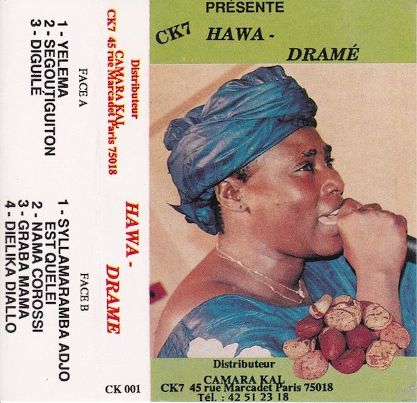 Traditional music master singer from Mali Hawa Drame